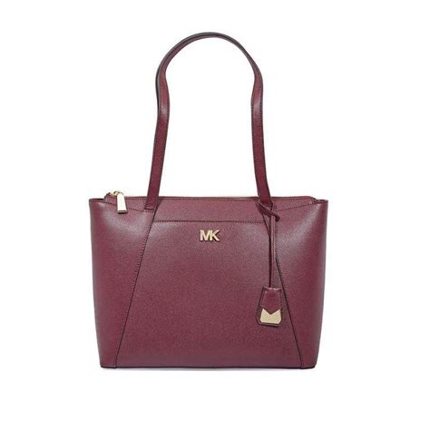 michael kors maddie medium|Maddie Medium Crossgrain Leather Tote Bag .